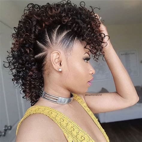 natural mohawk hairstyles|More.